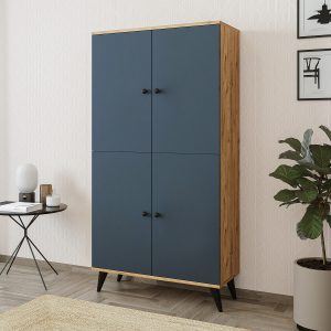 Dollap multifunksional<span> - </span>Anthracite Pine