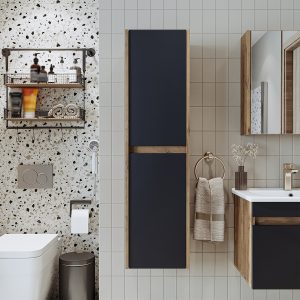 Dollap për banjo - Atlantic<span> - </span>Anthracite Pine