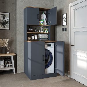 Dollap për lavatriçe<span> - </span>Anthracite
