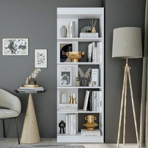 RoomArt-2850-kitaplık-flat-beyaz-2
