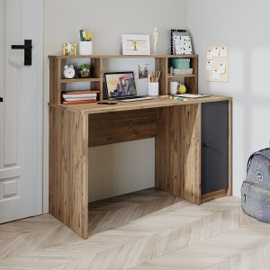 Tavolinë Pune – Paris<span> - </span>Anthracite Pine