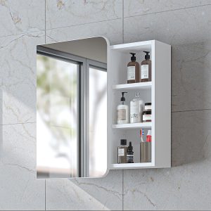Pasqyrë me dollap banjoje – Likya<span> - </span>White