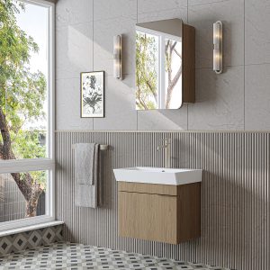 LIKYA SET 2 PJESËSH<span> - </span>Pine, 60cm x 32+2cm x 43cm