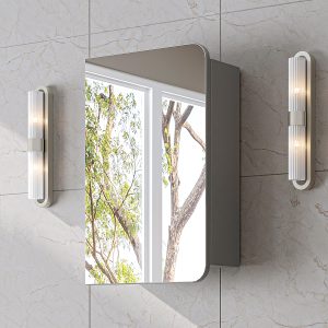 Pasqyrë me dollap banjoje - Likya<span> - </span>Ash Gray
