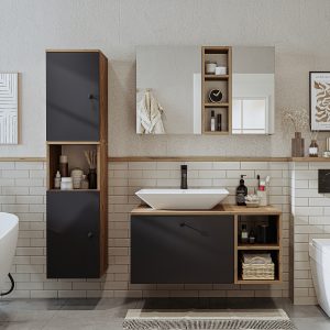 Lotus set 3 Pjesësh<span> - </span>Anthracite Pine